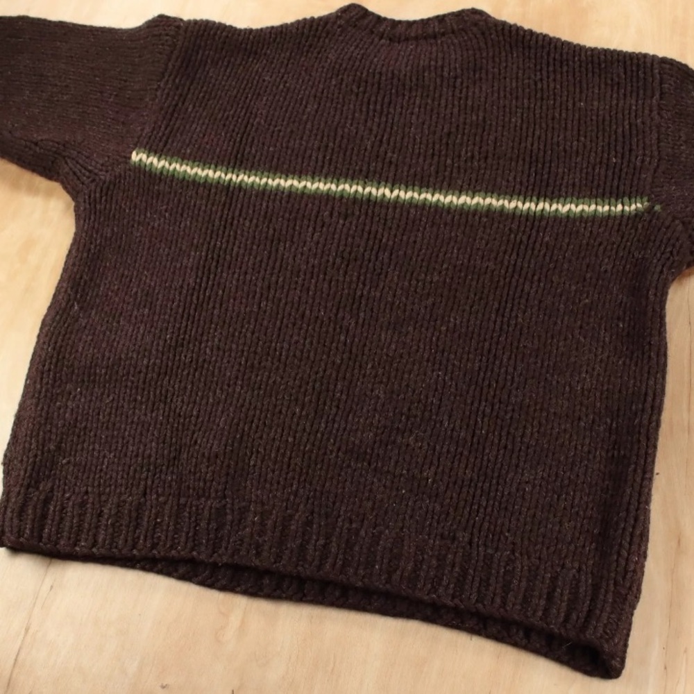 J. Crew Brown Crewneck Sweater